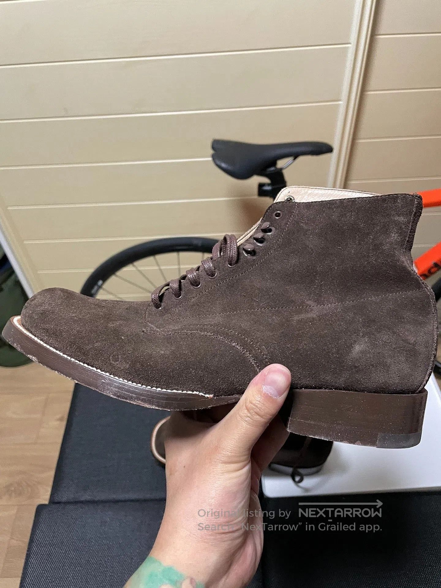 Yuketen Yuketen Suede Alan 30 Military Boots. Size US 8 / EU 41 - 6 Thumbnail