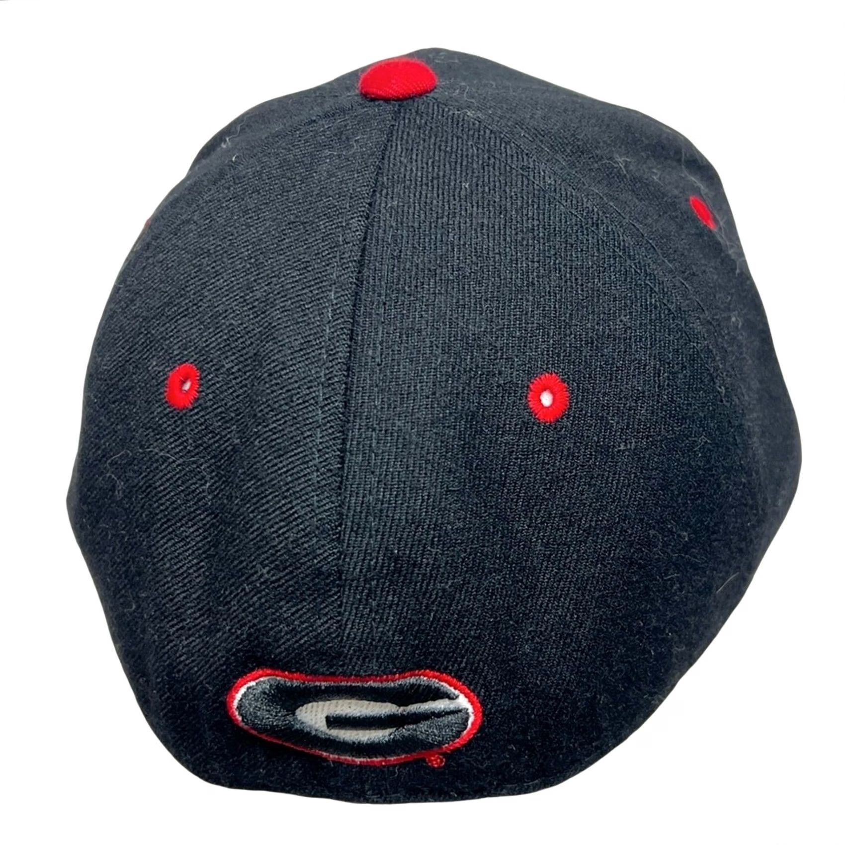 Zephyr VINTAGE Zephyr Georgia Bulldogs Black Wool Blend Cap 7 1/4 Mens Baseball Cap Size ONE SIZE - 4 Thumbnail