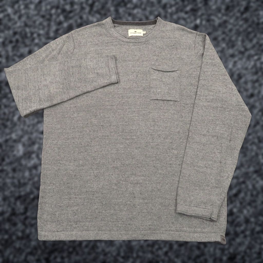 J Brand The Normal Brand Mens XXL Sweater Charcoal Heather Grey Roll Neck Pullover Shirt Size US XXL / EU 58 / 5 - 1 Thumbnail