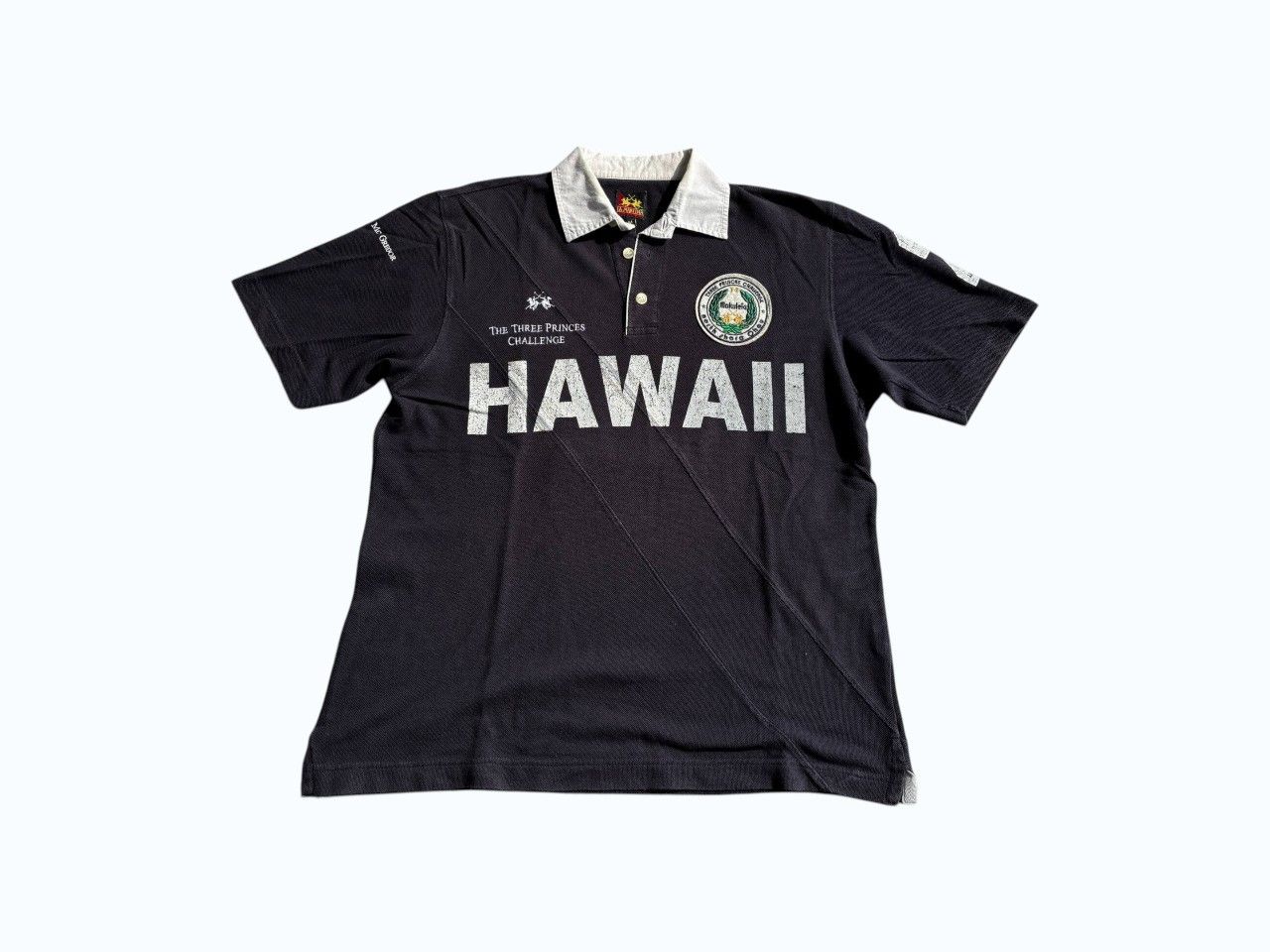 La Martina La Martina Vintage Hawaii Polo Shirt Size US M / EU 48-50 / 2 - 1 Thumbnail