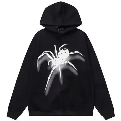 Japanese Brand × Vintage Y2K hoodie sweatshirt hip-hop Gothic Harajuku style pullover Size US L / EU 52-54 / 3 - 1 Thumbnail