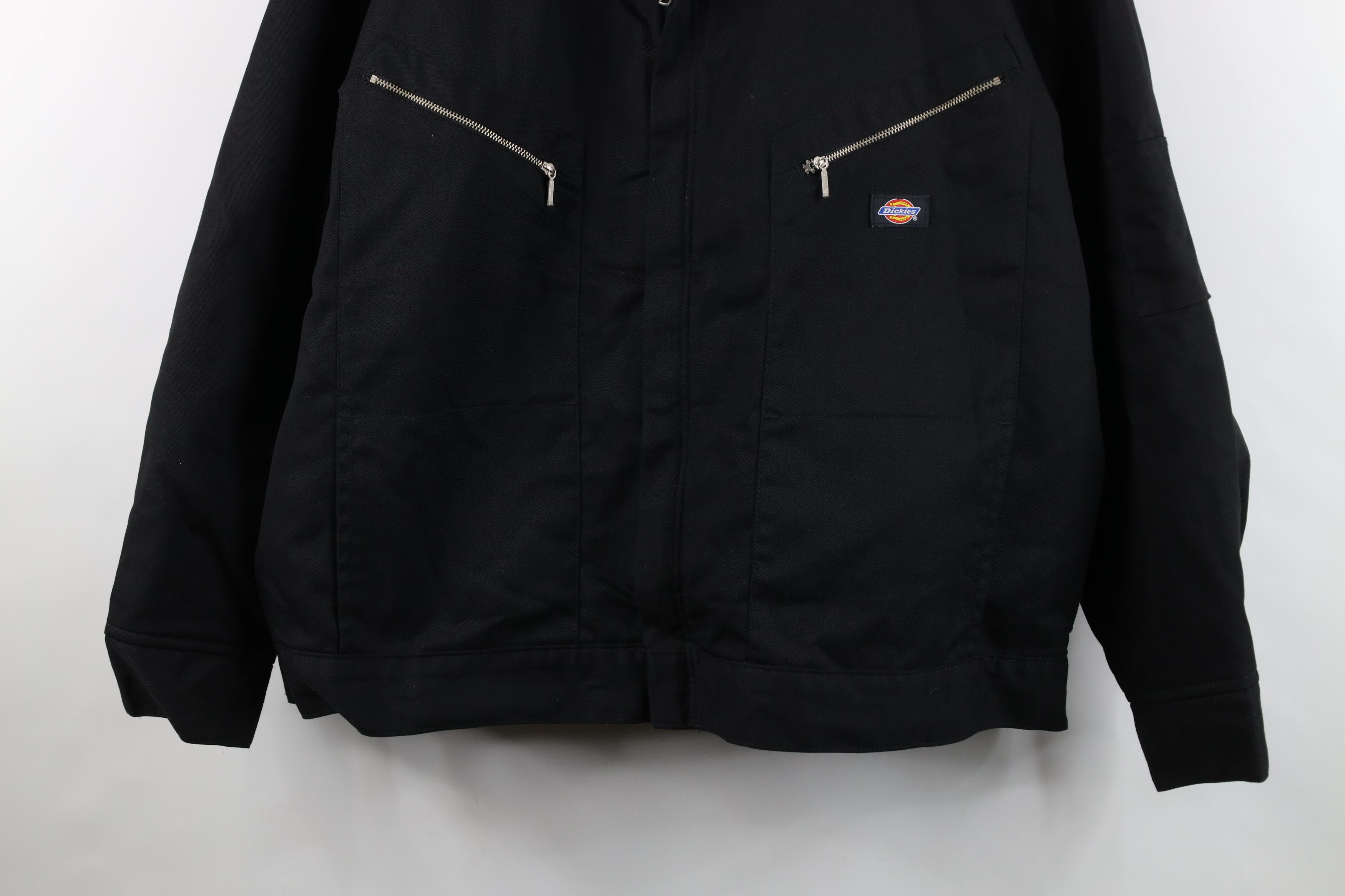 Dickies Vintage Dickies Quilted Mechanic Bomber Jacket Black Size US XXL / EU 58 / 5 - 3 Thumbnail