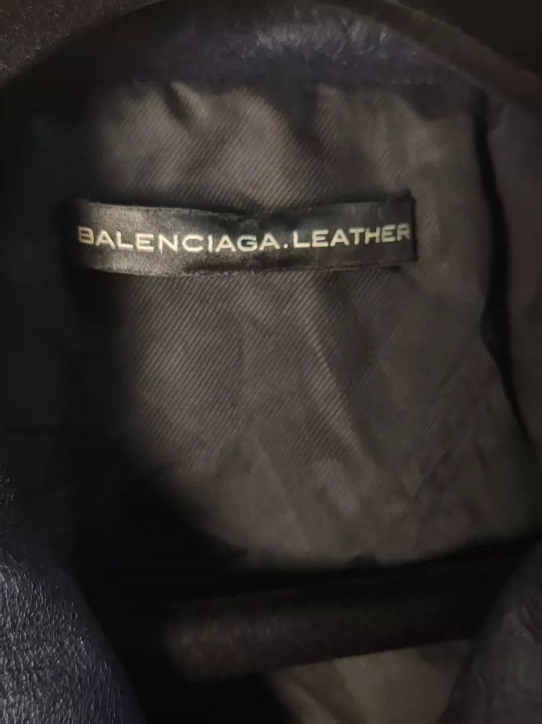 Balenciaga Balenciaga size 40 Women's Biker Leather Jacket Size M / US 6-8 / IT 42-44 - 4 Thumbnail