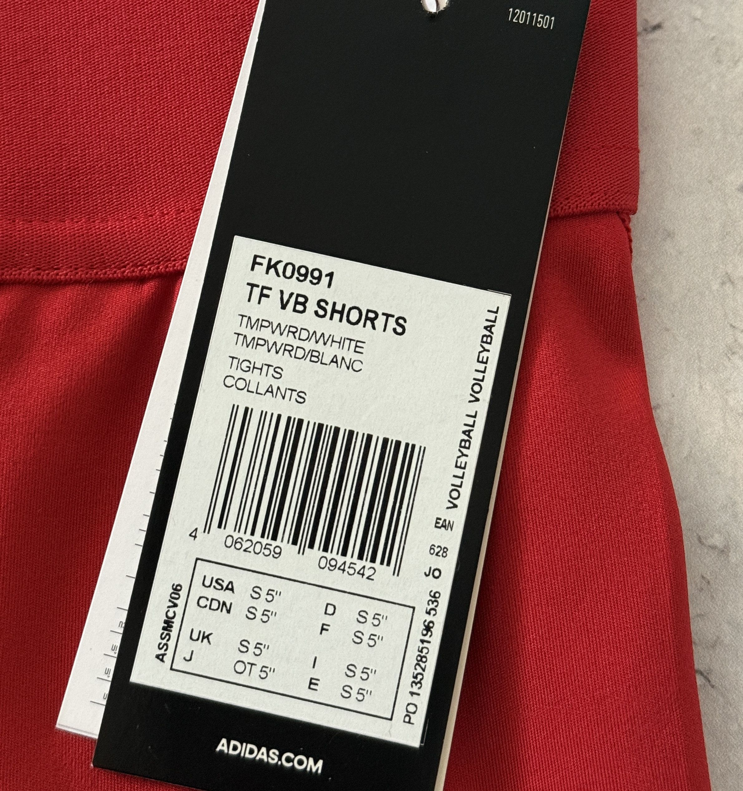 Adidas ADIDAS ALPHASKIN SHORT WOMEN'S FK0991 SIZE S 5" Size 27" / US 4 / IT 40 - 4 Thumbnail