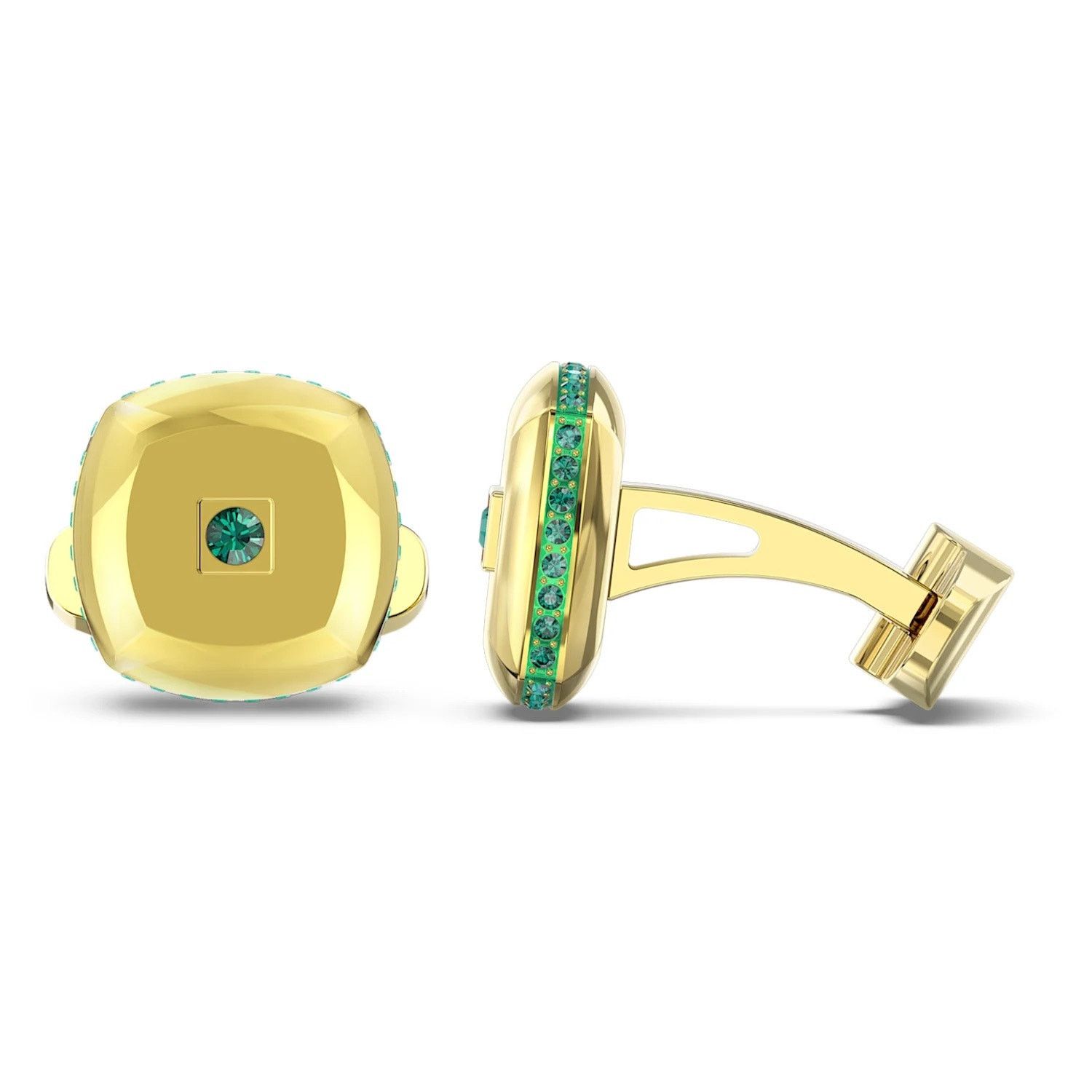 Swarovski Swarovski Theo cufflinks Earth element, Green, new Size ONE SIZE - 1 Thumbnail