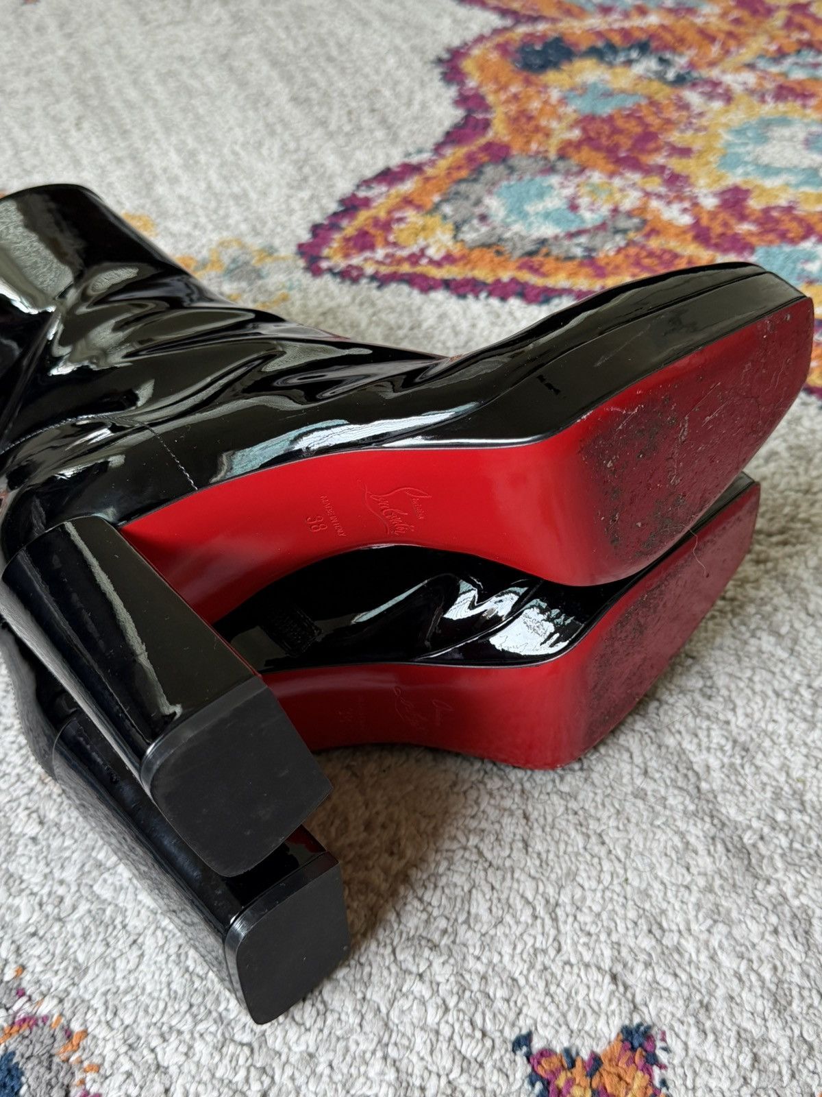 Christian Louboutin Christian Louboutin Alleo 90 Boots Size US 8 / IT 38 - 5 Thumbnail