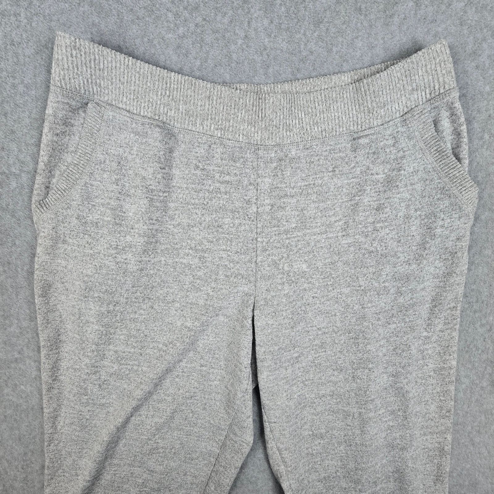 Haven Haven Large Heather Gray Lounge Jogger Pants with Pockets Size 28" / US 6 / IT 42 - 4 Thumbnail