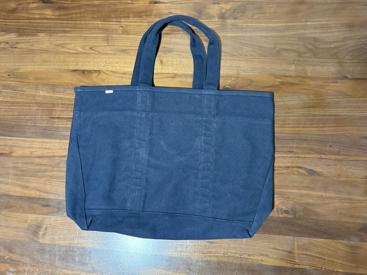 Aime Leon Dore Aime Leon Dore ALD Large Unisphere Tote Bag Logo Canvas Navy Size ONE SIZE - 5 Thumbnail