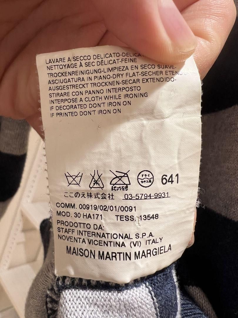 Maison Margiela Striped Knit Sweater Size US S / EU 44-46 / 1 - 6 Thumbnail
