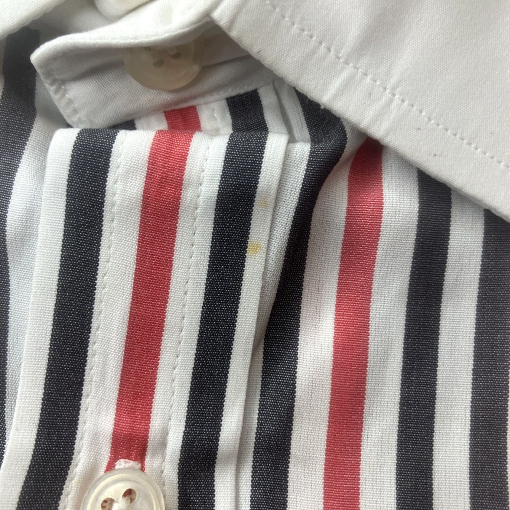 Turnbull & Asser Mens Long Sleeve Button Up Striped Shirt French Cuff 17 - 43