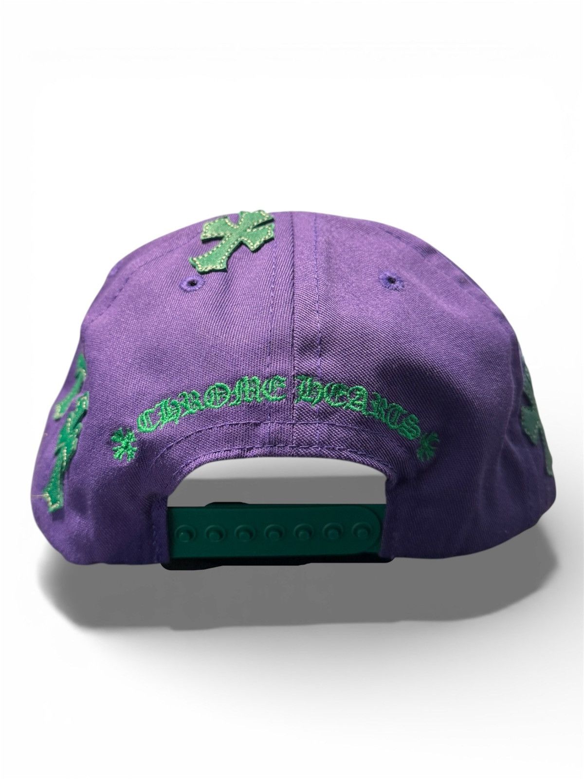 Chrome Hearts Chrome Hearts Purple Green Cross Trucker Size ONE SIZE - 4 Thumbnail
