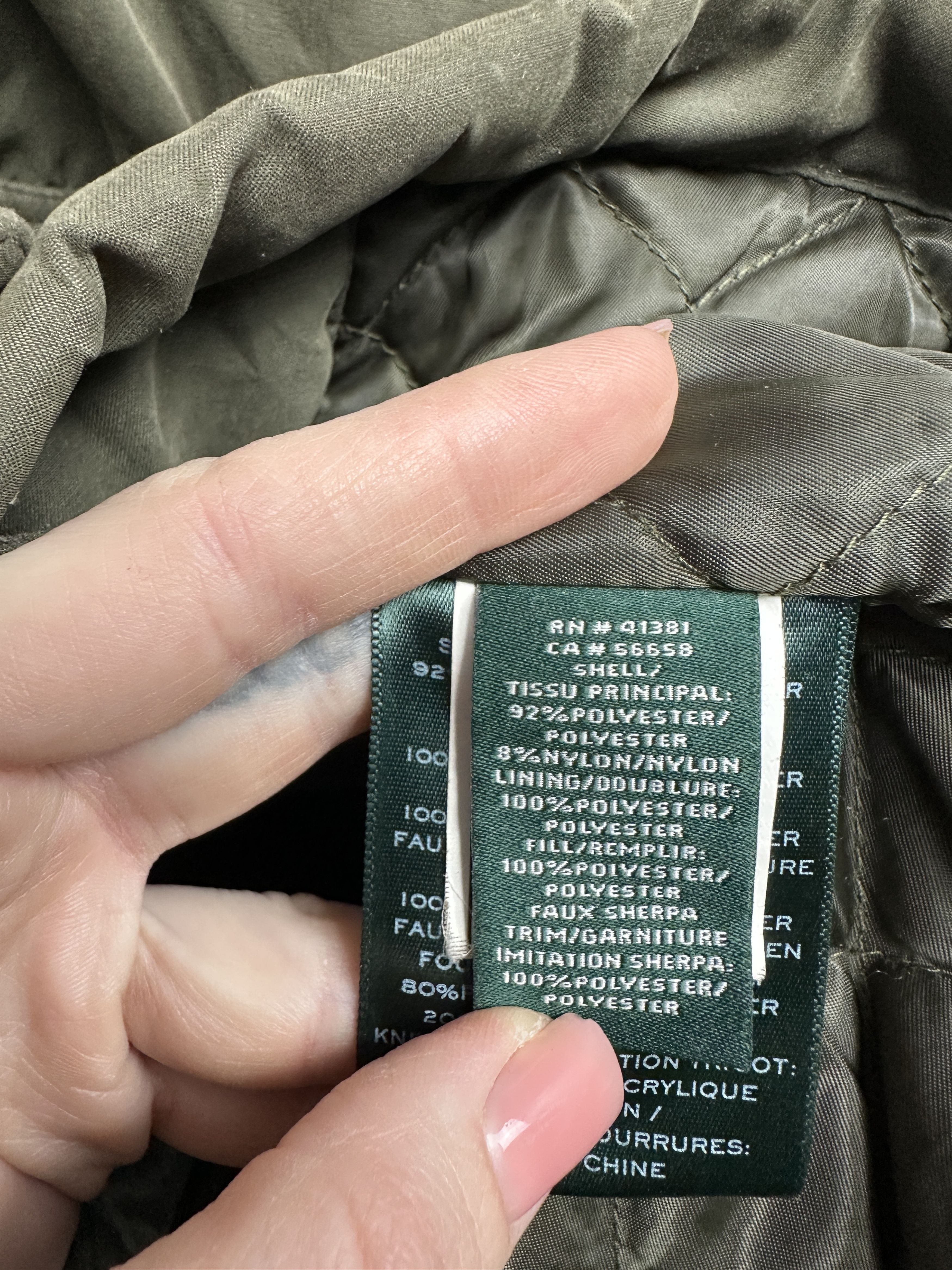 Lauren Ralph Lauren Lauren Polo Ralph Lauren Vintage Womens Parka Jacket Size S / US 4 / IT 40 - 6 Thumbnail