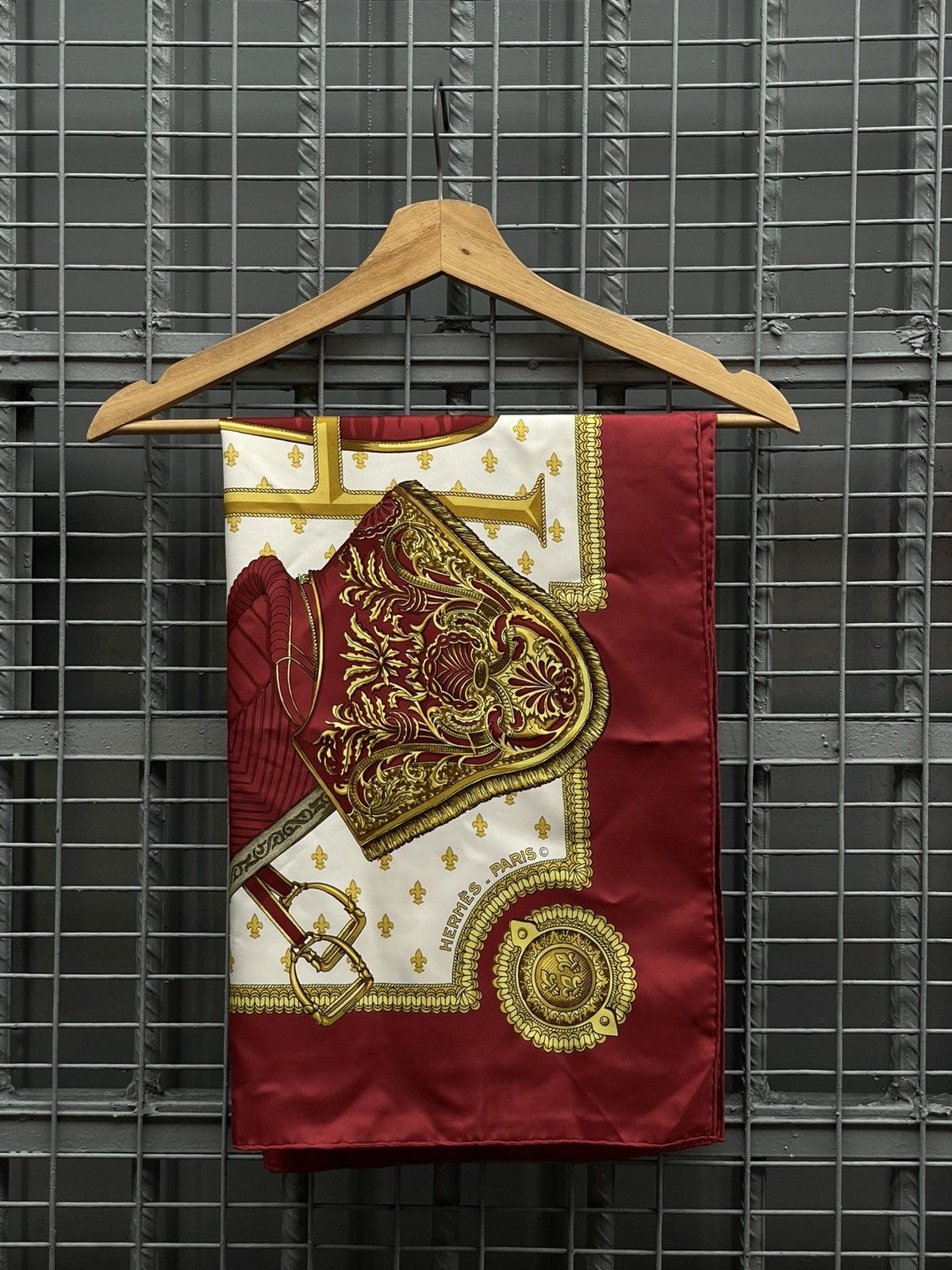 Hermes Hermès "Selles à Housse" | Silk Scarf Size ONE SIZE - 1 Thumbnail