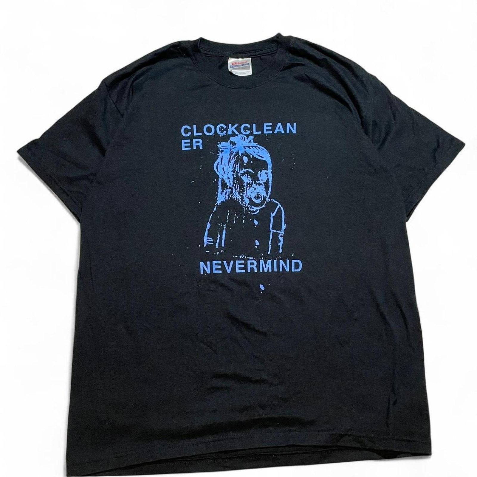 Other 90s vintage Clock Cleaner Nevermind Punk Band T-shirt L Size US L / EU 52-54 / 3 - 1 Thumbnail