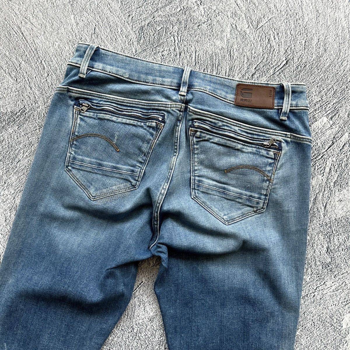 G-Star Women’s Jeans G-Star Raw Midge Zip Mid Skinny Blue Stretch Size 32" / US 10 / IT 46 - 13 Thumbnail