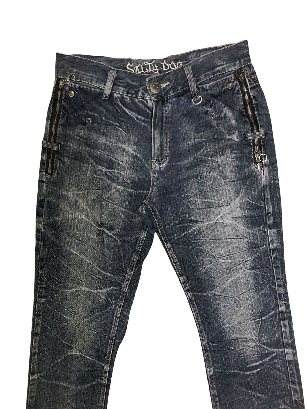 If Six Was Nine × Japanese Brand × Tornado Mart Vintage Salty Dog Seditionaries Style Tornado Mart Jeans Size US 31 - 3 Thumbnail