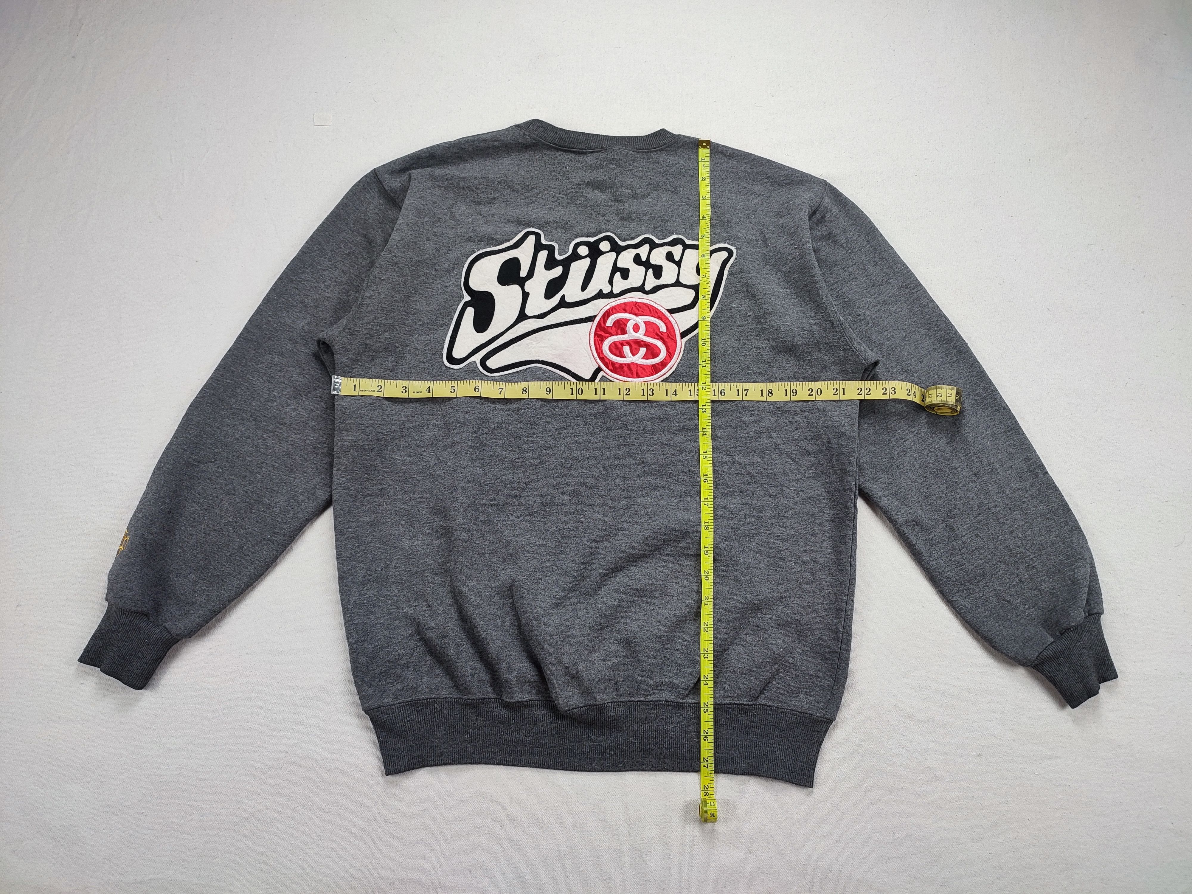 Stussy Stussy Big Logo Sweatshirt Size US L / EU 52-54 / 3 - 3 Thumbnail