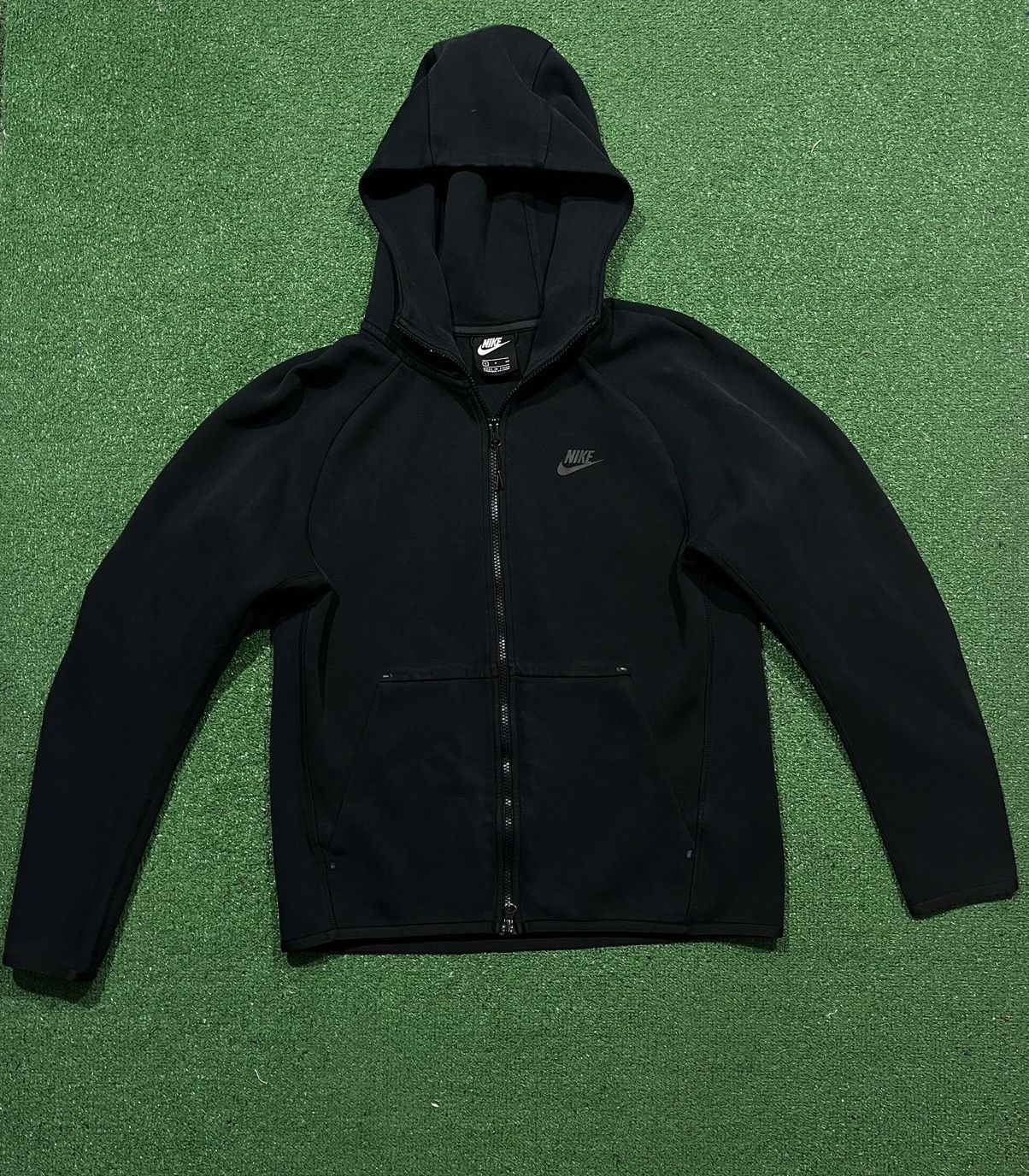 Nike Nike Tech Fleece Zip Hoodie Black | Grailed