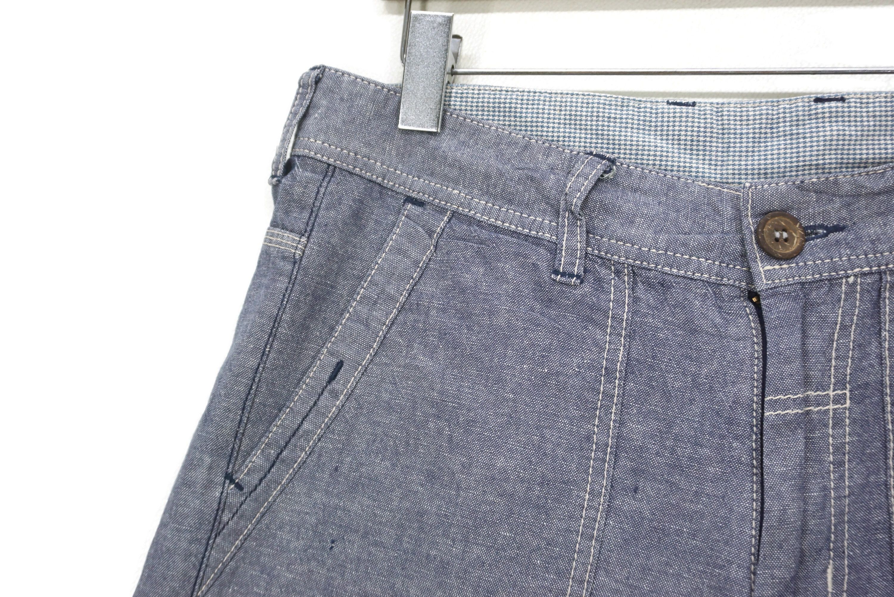 Japanese Brand Betty Smith Pants Fit W32xL31.5 SAMPLE Baker Carpenter Pants Size 29" - 4 Thumbnail