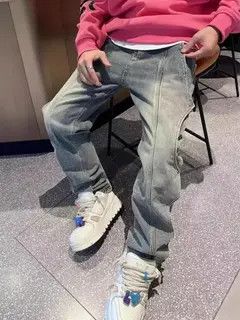 Japanese Brand Hayase x Haya High Street Vintage Loose Jeans Blue Size US 32 / EU 48 - 6 Thumbnail