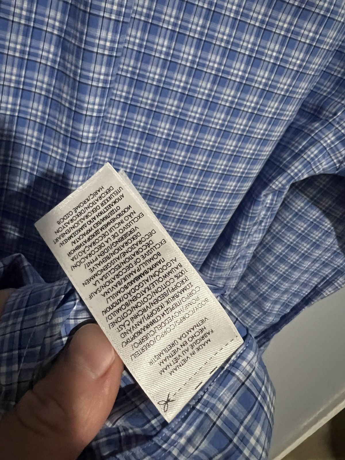 Denim & Supply Ralph Lauren × Polo Ralph Lauren × Ralph Lauren Polo Ralph Lauren Slim Fit Plaid STRETCH Cotton Shirt Sz M Size US M / EU 48-50 / 2 - 5 Thumbnail