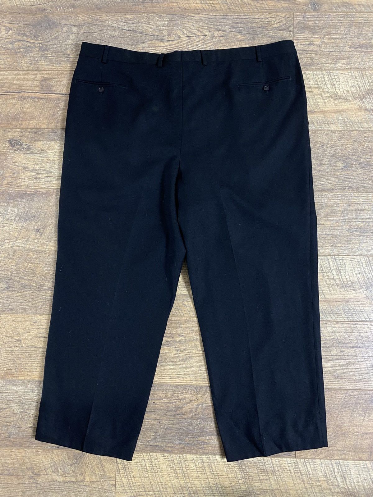 Vintage Giorgio Reggiani 100% Merino Wool Pleated Trousers Size US 36 / EU 52 - 6 Thumbnail