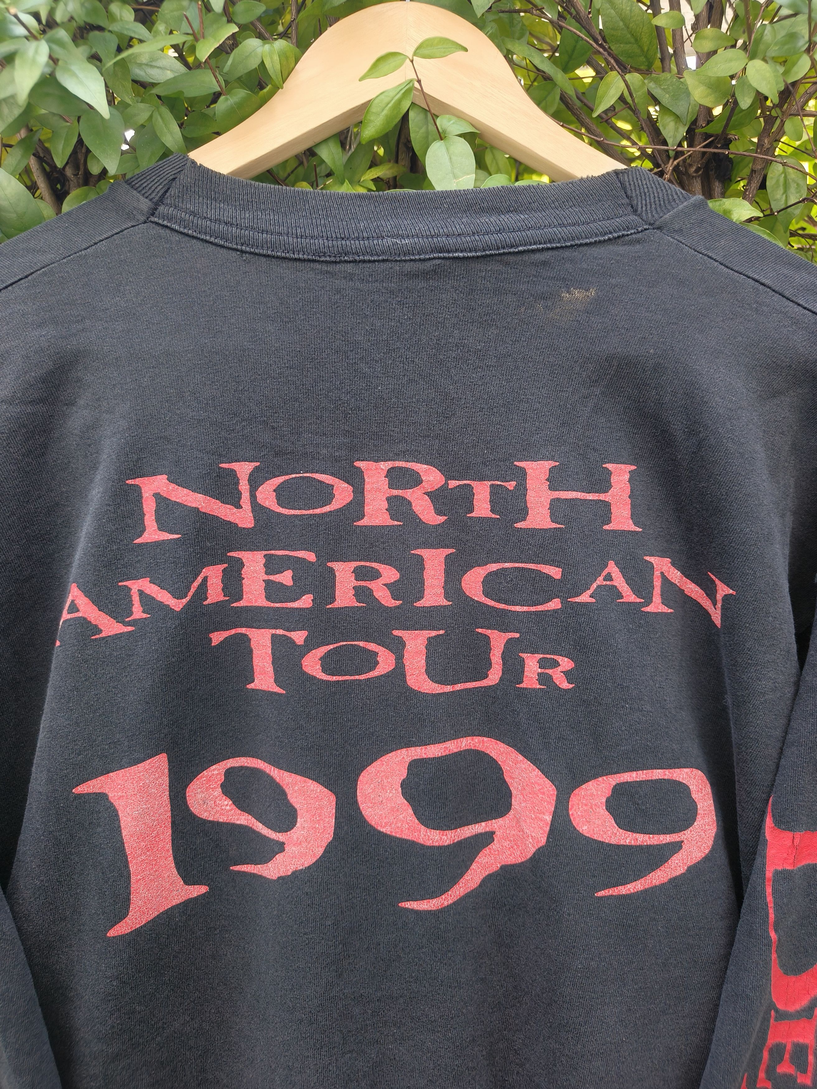 Band Tees Vintage 90s Napalm death (North American tour) Ls shirt Size US XL / EU 56 / 4 - 7 Thumbnail