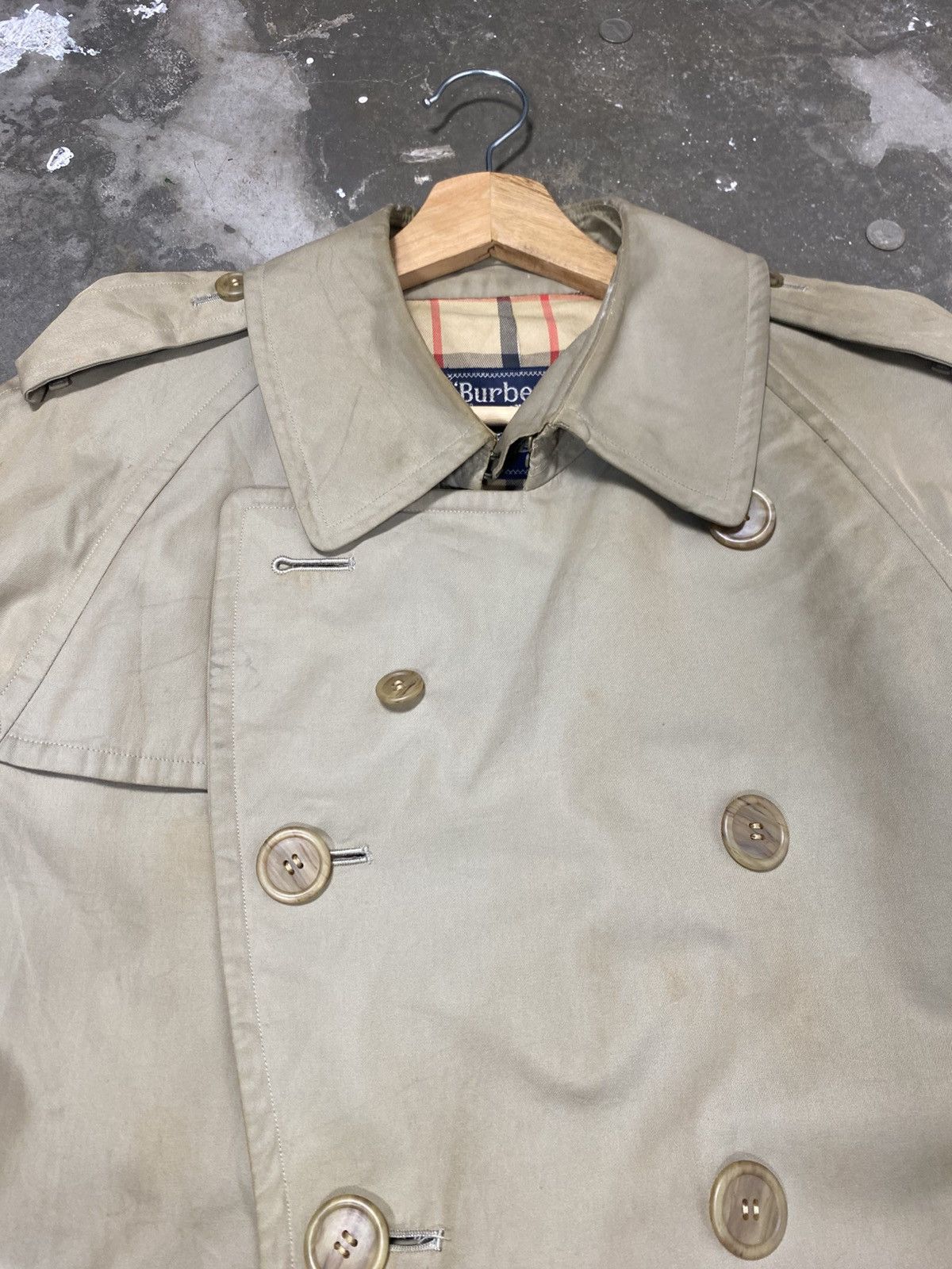 Burberry Vintage Burberry Nova Check Long Coats Size M / US 6-8 / IT 42-44 - 8 Thumbnail