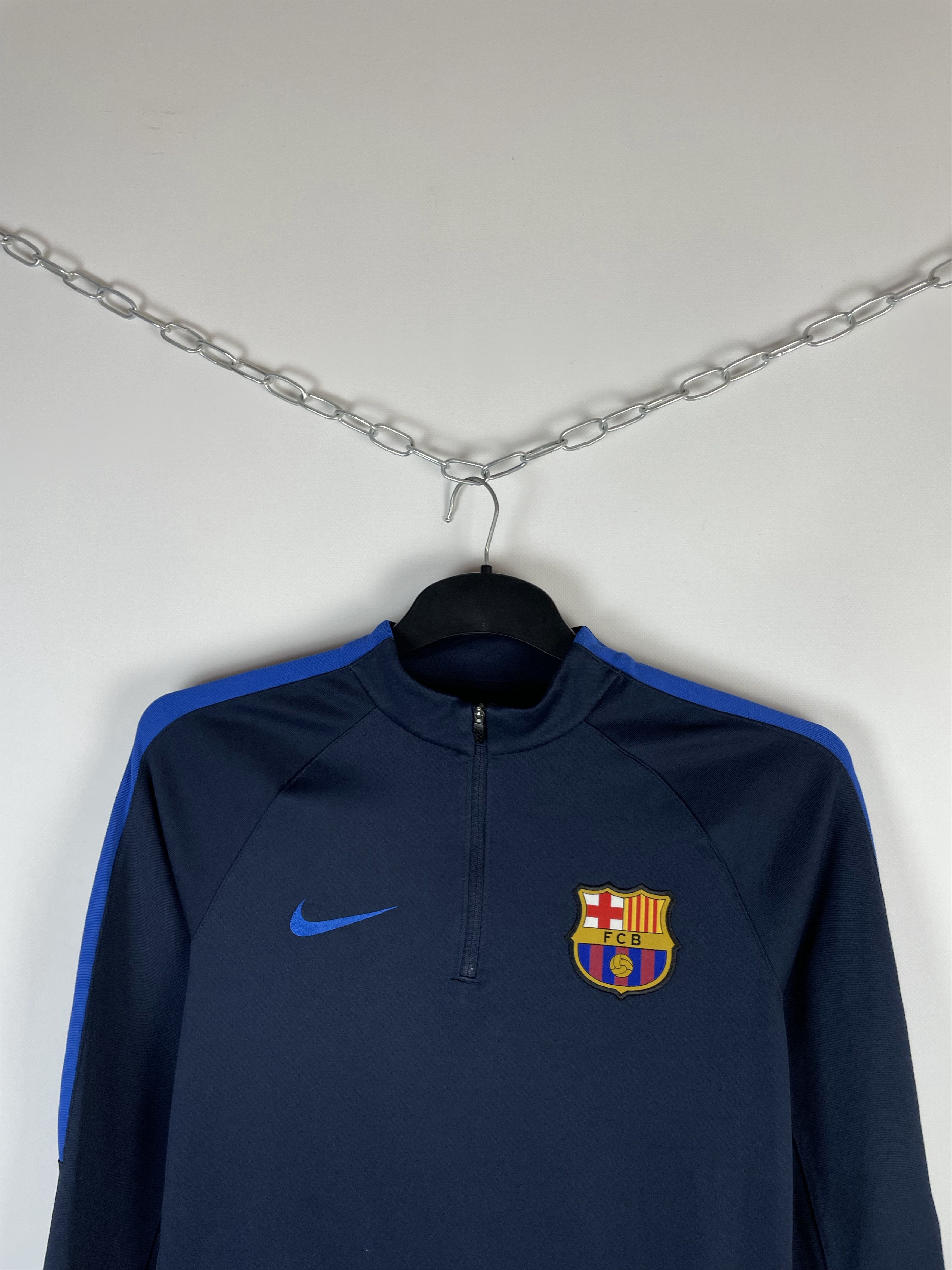 Nike Vintage Nike FC Barcelona Long SleeveSoccer Jersey Y2K Size US S / EU 44-46 / 1 - 3 Thumbnail
