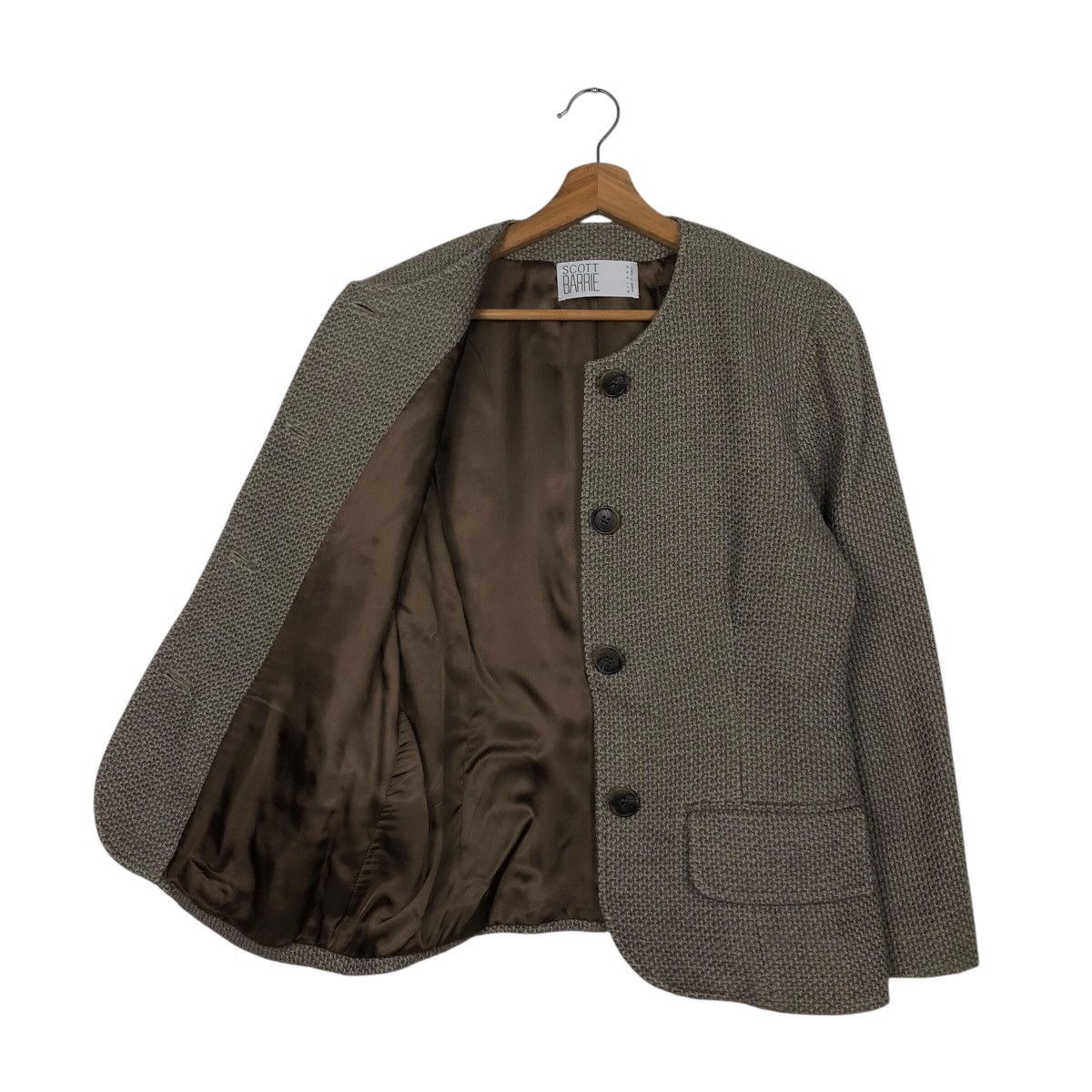 Japanese Brand 📌Vintage Wool Jacket Scott Barrie Made in Italy Size US M / EU 48-50 / 2 - 12 Thumbnail
