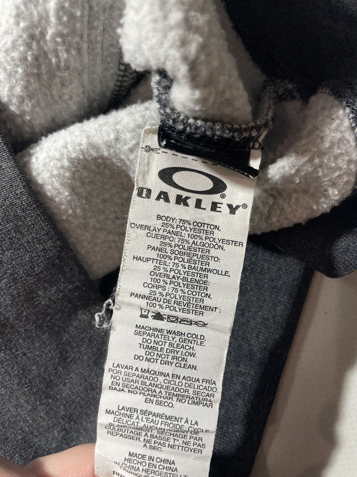 Oakley Oakley Zip Hoodie Size US S / EU 44-46 / 1 - 14 Thumbnail
