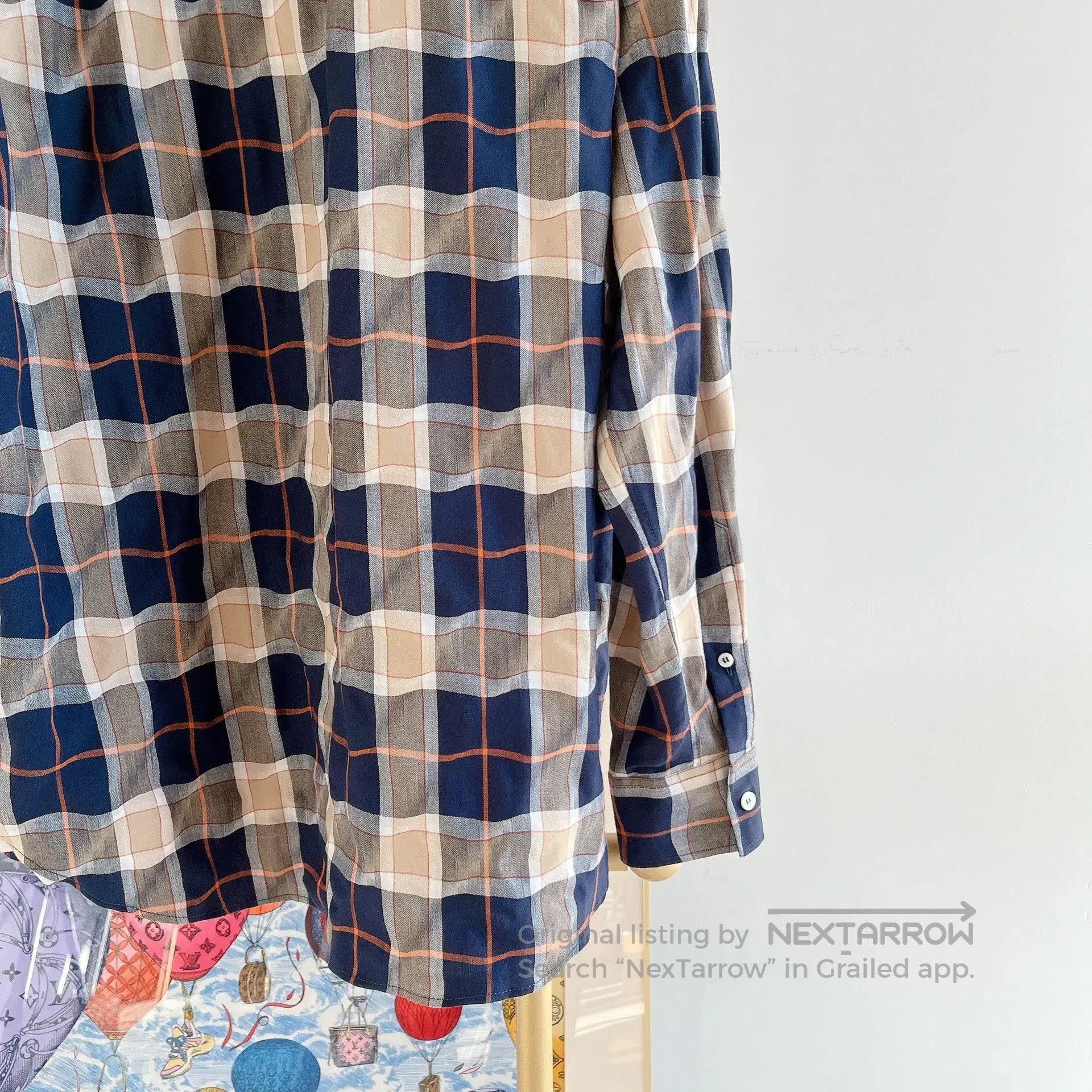 Loewe Loewe Colorblock Check Embroidered Shirt. Size US XXS / EU 40 - 5 Thumbnail