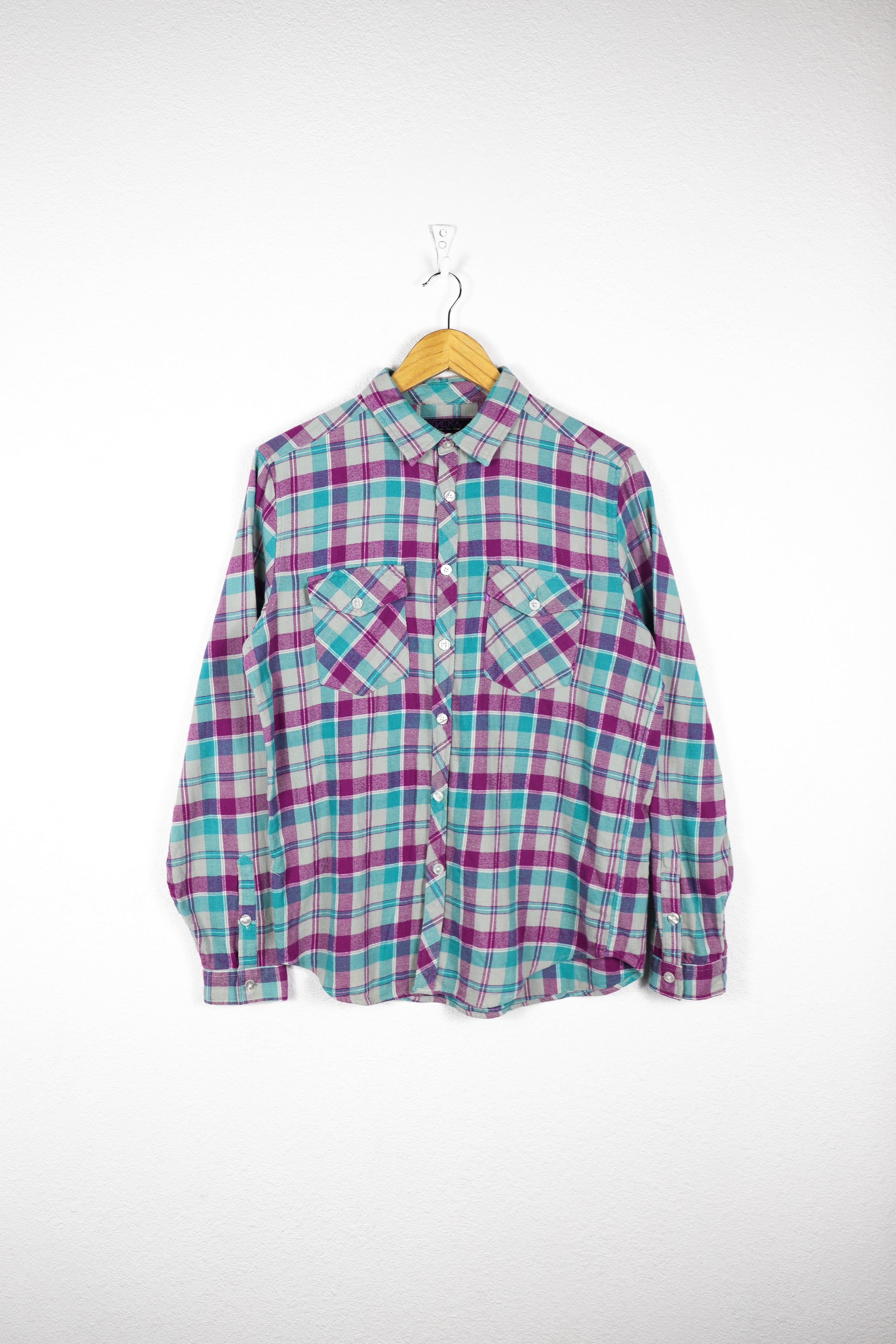 Flannel × Mishka Mishka NYC Loveless Multicolor Flannel Shirt Medium Size US S / EU 44-46 / 1 - 1 Thumbnail