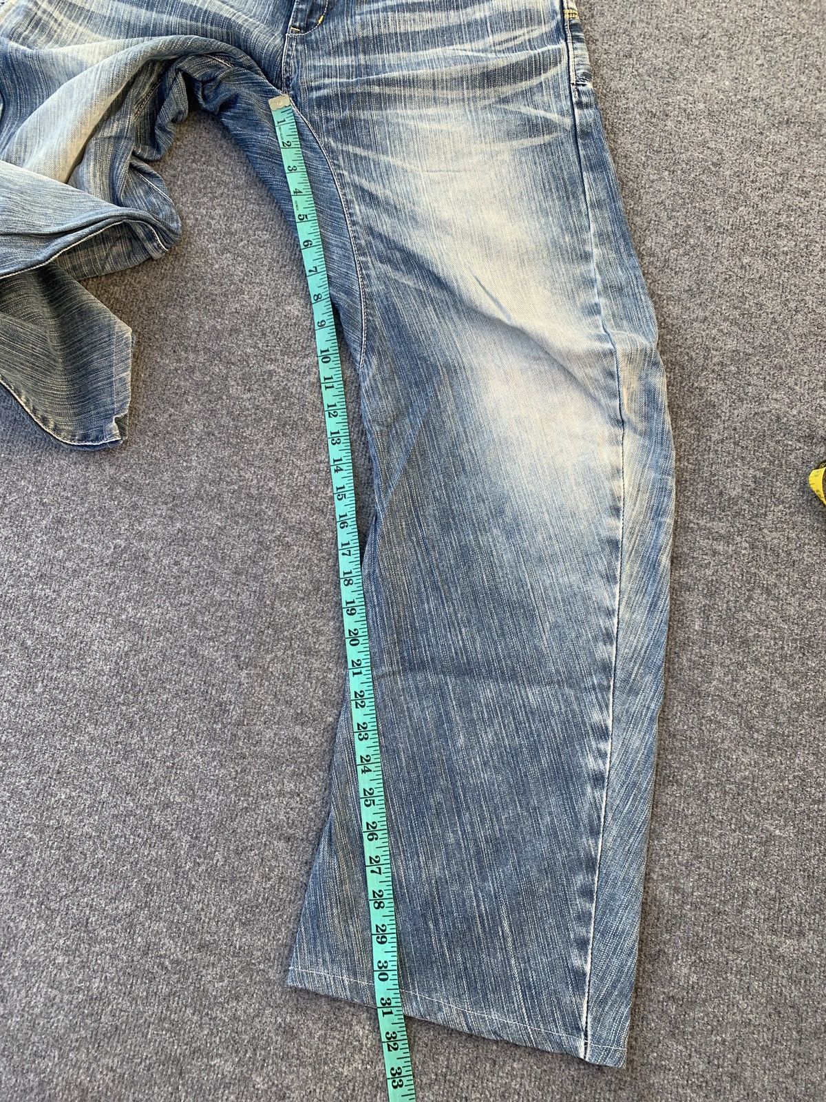 Edwin Edwin XV-Function Denim – Sick Faded Made in Japan 🇯🇵 (29) Size US 33 - 7 Thumbnail
