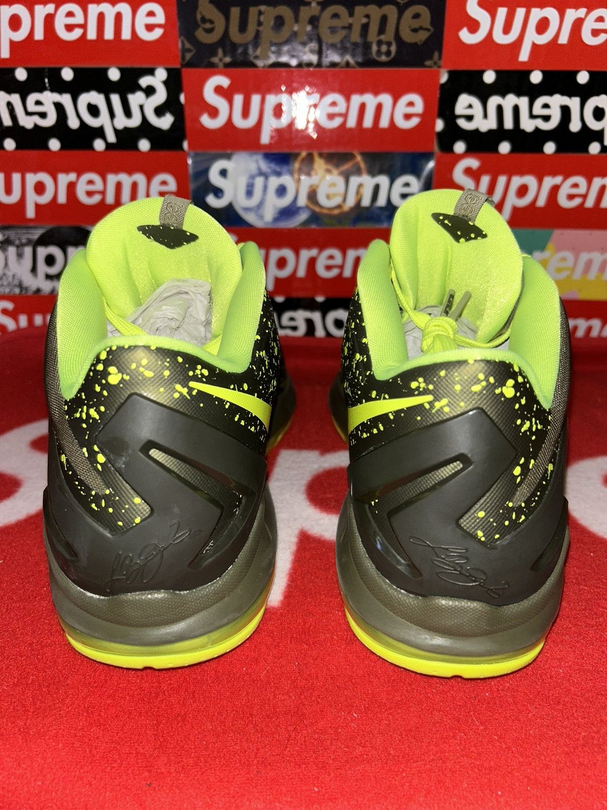 Nike Nike Lebron 11 Low Dunkman 642849-200 size 12 Size US 12 / EU 45 - 3 Thumbnail