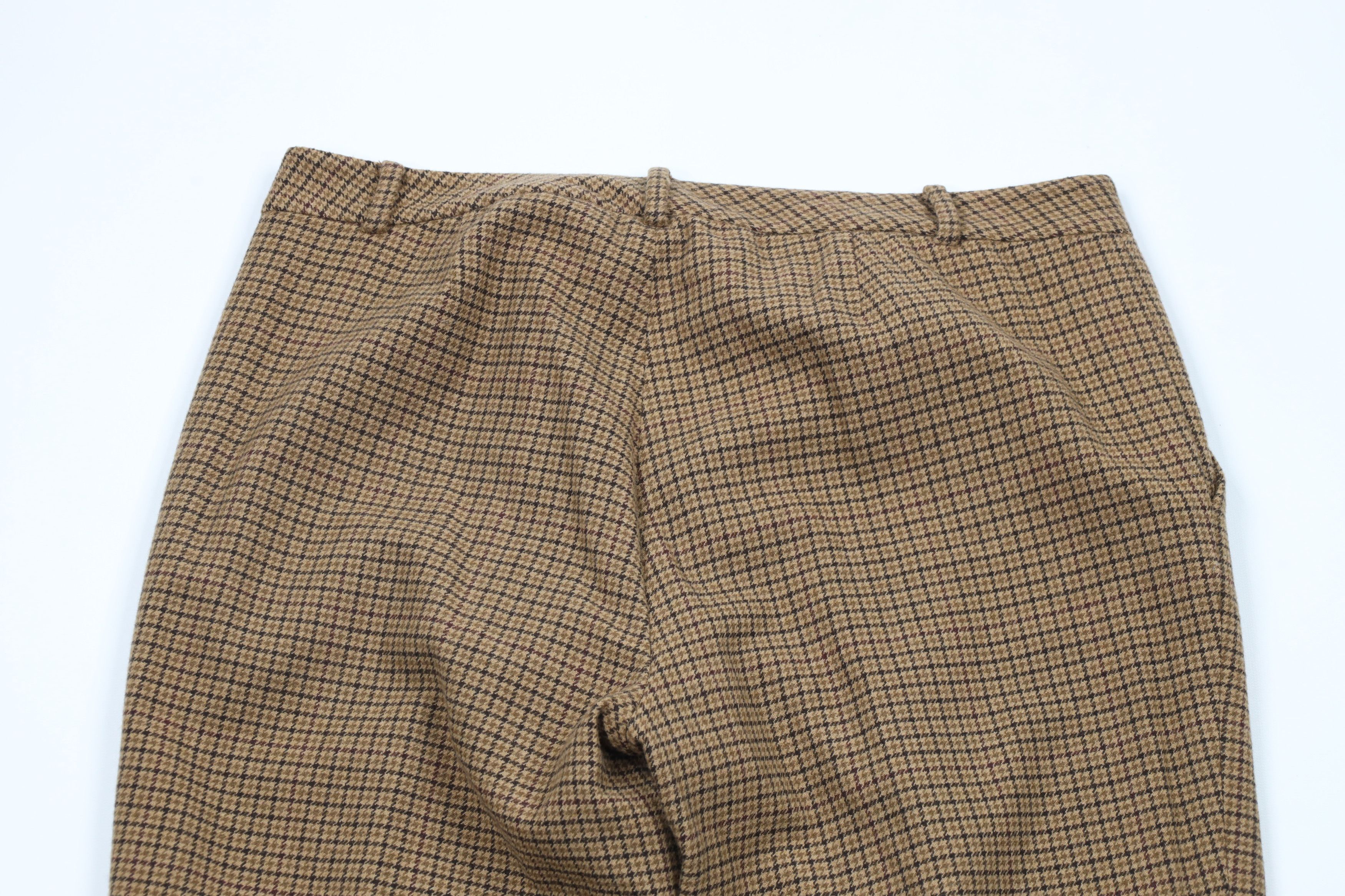 Ralph Lauren × Vintage Vintage 90s Ralph Lauren Houndstooth Checkered Chino Pants Size 32" / US 10 / IT 46 - 8 Thumbnail