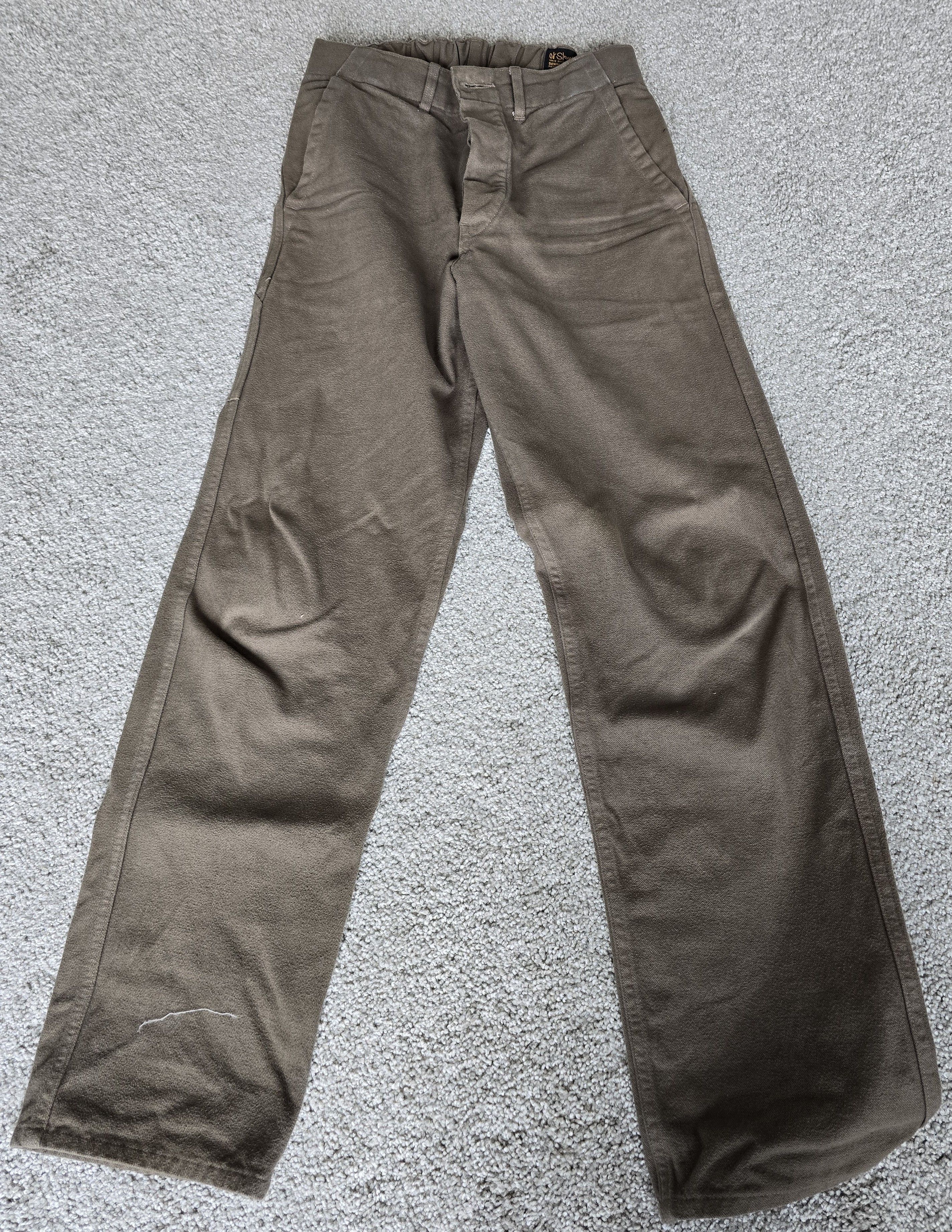 Orslow Orslow French Work Pants Brushed Fall size 1 Size US 31 - 1 Thumbnail