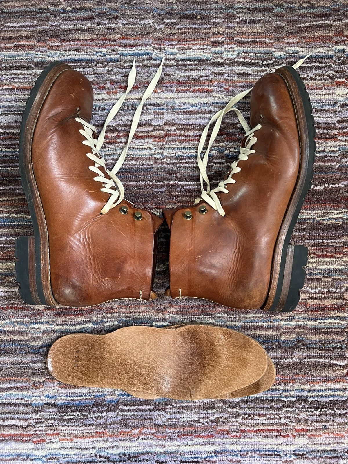 Feit Hand Sewn Unlined Hiking Boot Size US 13 / EU 46 - 2 Thumbnail