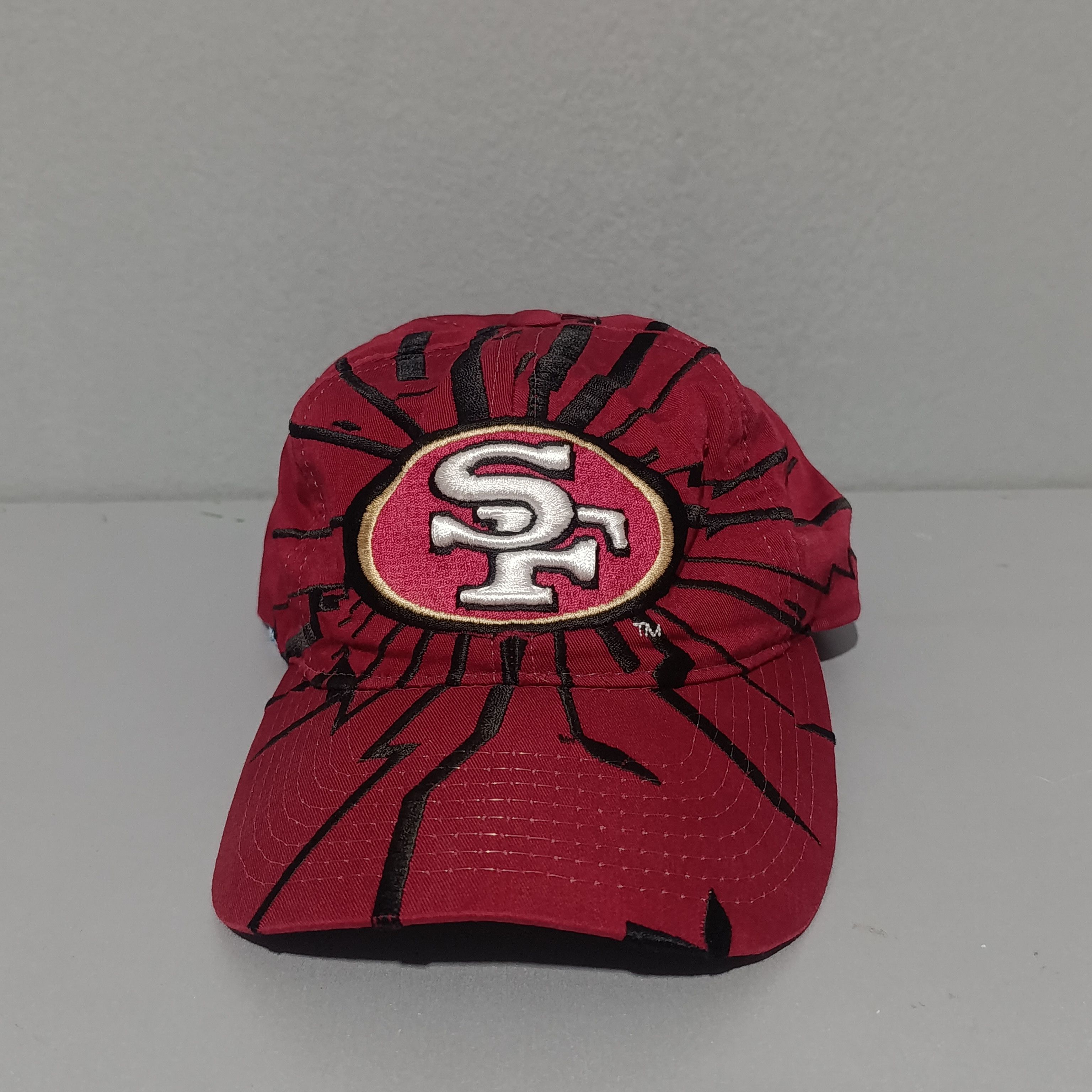 NFL RARE 90'S San Francisco 49ers Collison Shockwave Snapback Size ONE SIZE - 1 Thumbnail