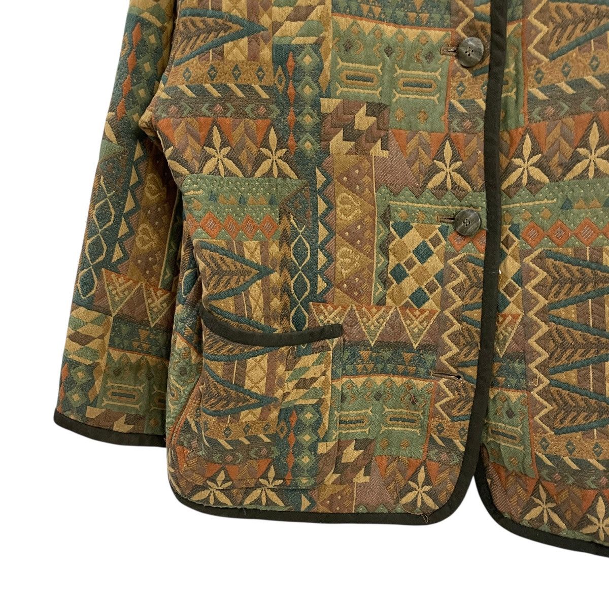 Japanese Brand Vintage Grape Yokohama Motomachi Art Jacket Size XL / US 12-14 / IT 48-50 - 3 Thumbnail