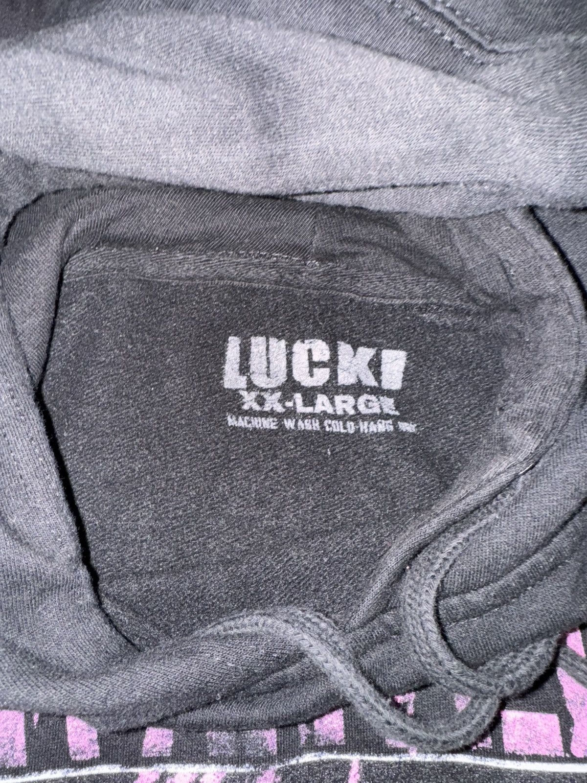 Vintage Lucki FLAWLESS LIKE ME tour hoodie Size US XXL / EU 58 / 5 - 3 Thumbnail