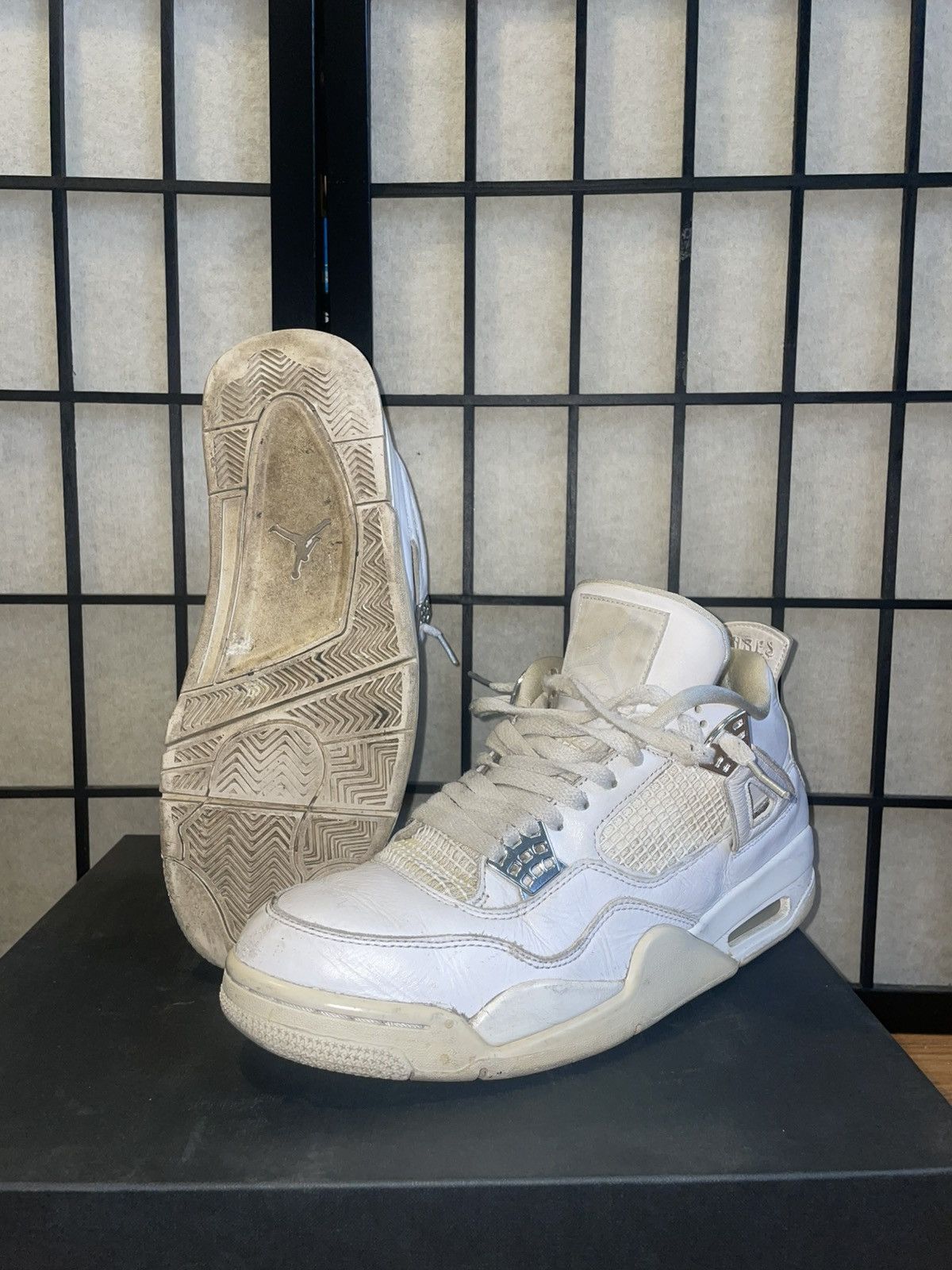 Jordan Brand Jordan 4 “Pure money” Size US 11 / EU 44 - 1 Thumbnail