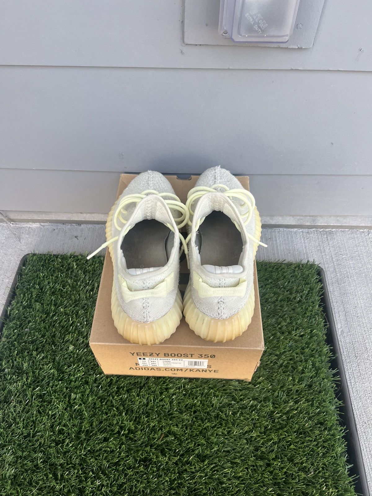 Adidas × Kanye West Yeezy 350 “Butter” Size US 11 / EU 44 - 4 Thumbnail