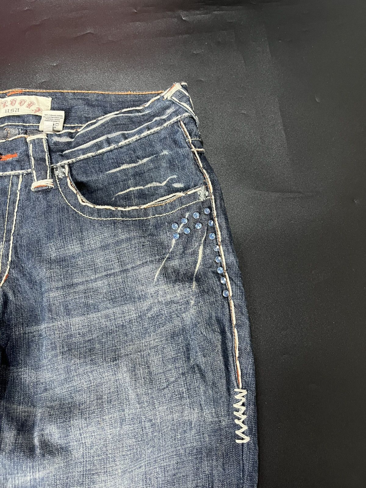 Hysteric Glamour × If Six Was Nine × Japanese Brand Japanese Super Flared Jeans Vazooka Usa Size US 32 / EU 48 - 7 Thumbnail