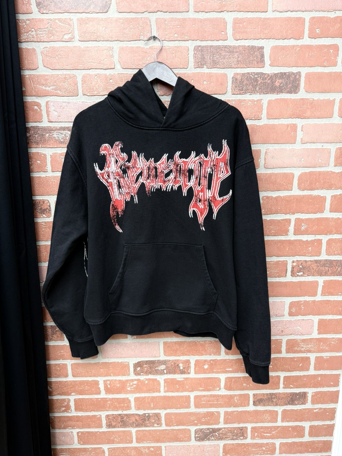 Revenge Men’s Black Revenge Hoodie Size Large Size US L / EU 52-54 / 3 - 1 Thumbnail