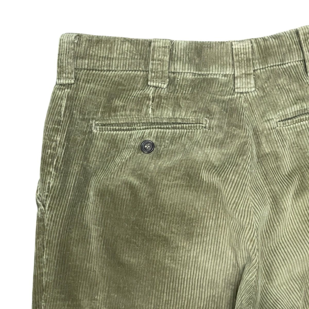 Woolrich Woolen Mills Vtg 70s Woolrich USA Wide Wale Corduroy Pants Talon Zipper Size US 31 - 16 Thumbnail