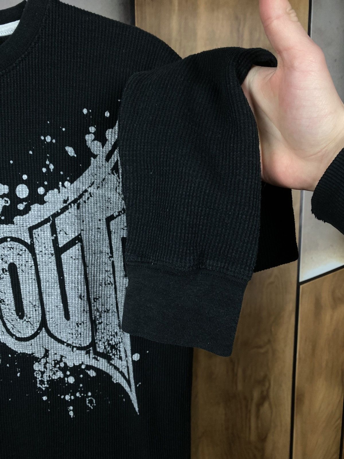 Tapout 🌚Vintage 00s Sweatshirt Long Sleeve Tapout Overprint Tee🌚 Size US XL / EU 56 / 4 - 8 Thumbnail