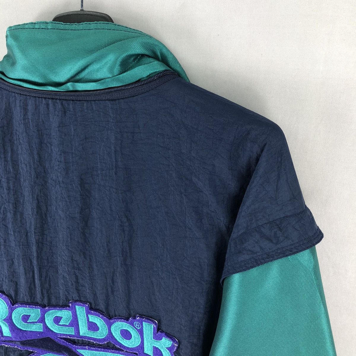 Vintage 90's Reebok Big Logo Parka Jacket