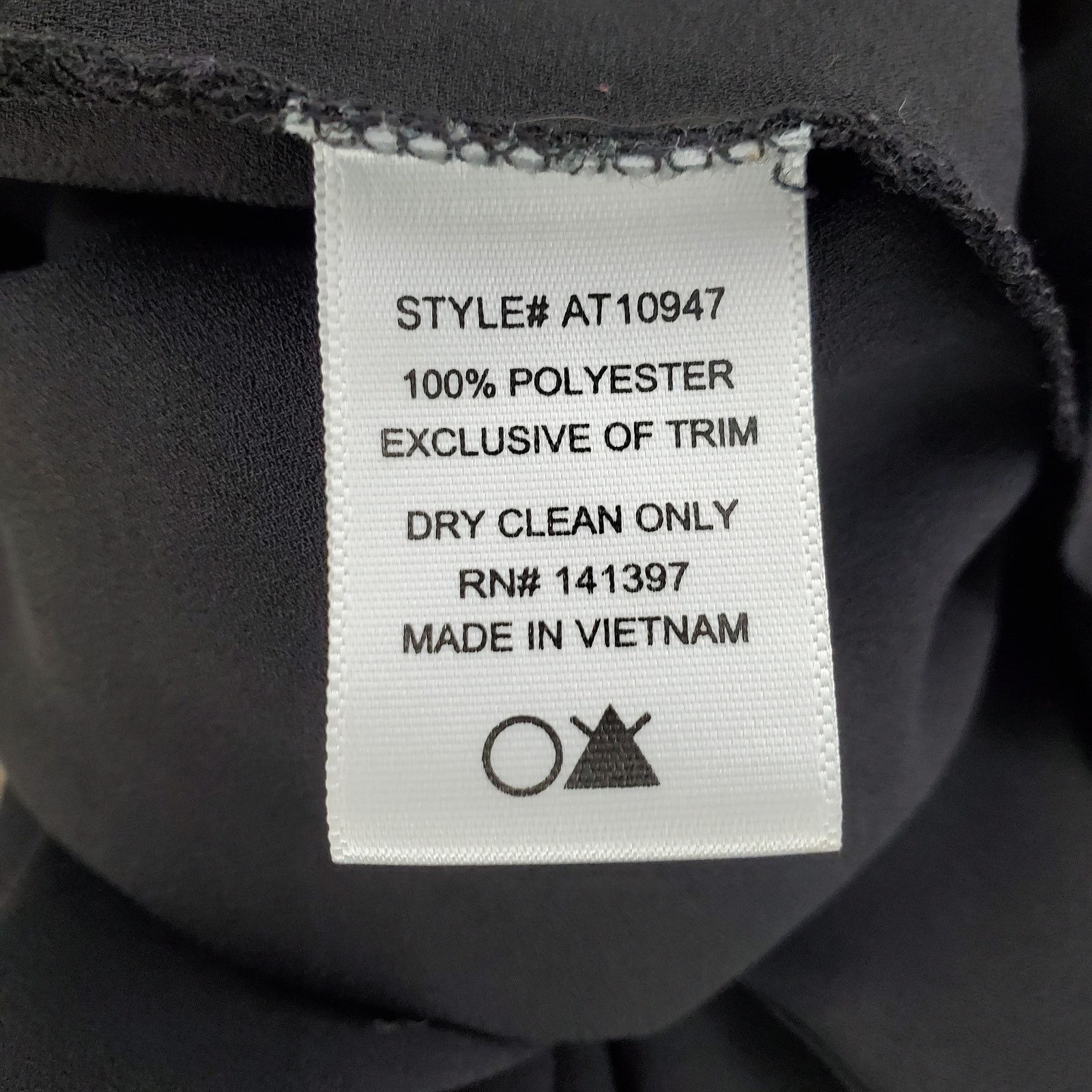 ASTR The Label ASTR Black Beaded Button Down Top Small Size S / US 4 / IT 40 - 7 Thumbnail