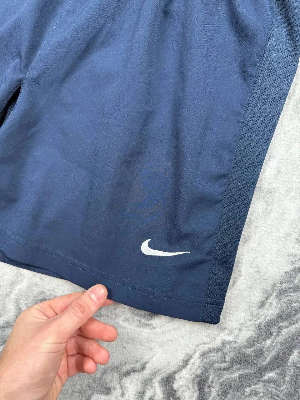 Nike Vintage Nike Total 90 Shorts 00s Swoosh Y2K Size US 33 - 2 Thumbnail